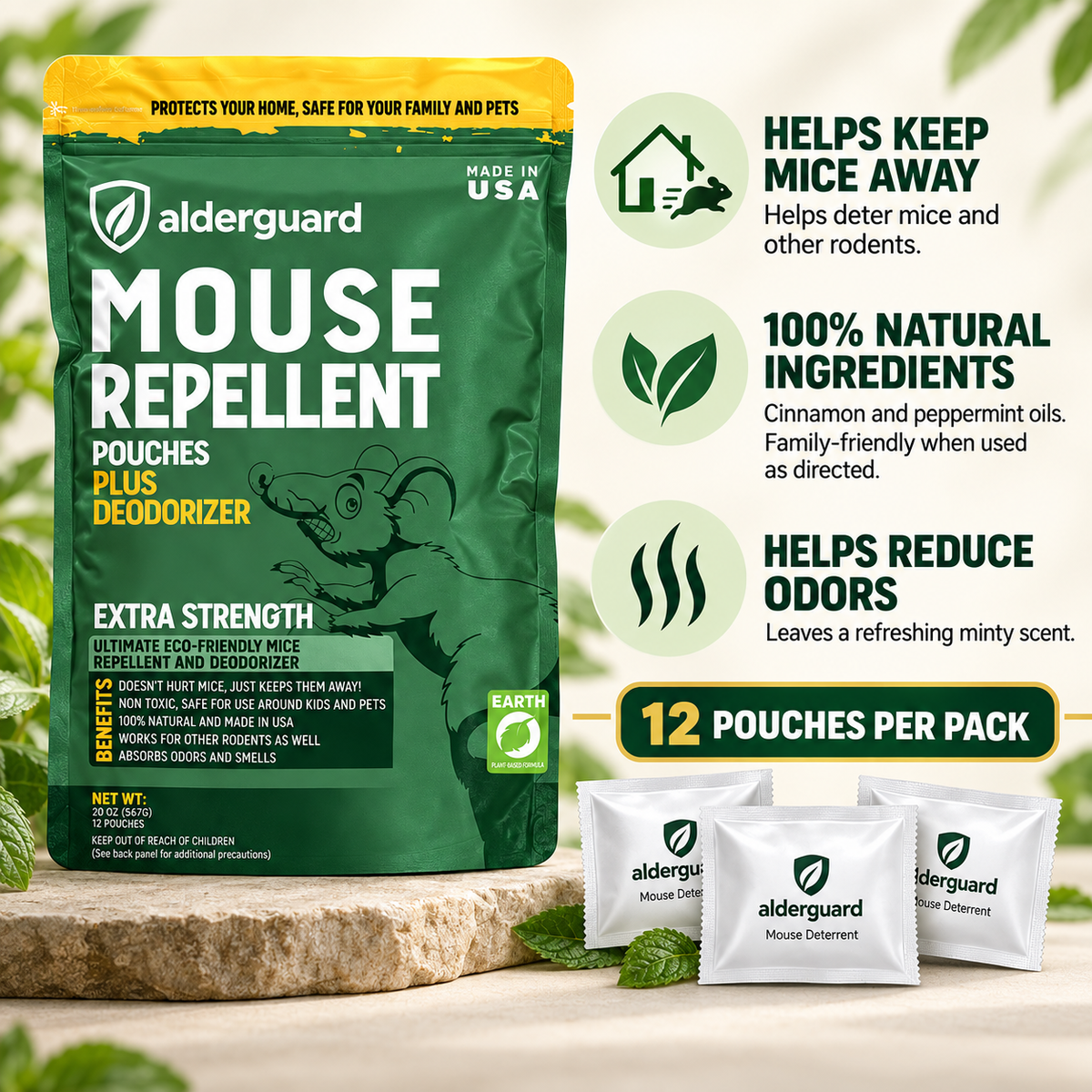 Reliant RodentGuard™ Peppermint Pouches